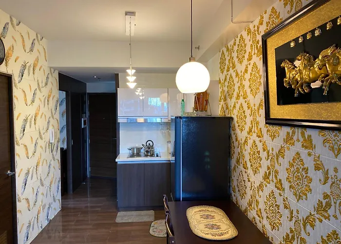 Luxury Urban Bliss-stylish 3 Bedroom 4room Makati Oasis In Air Apartment Manila