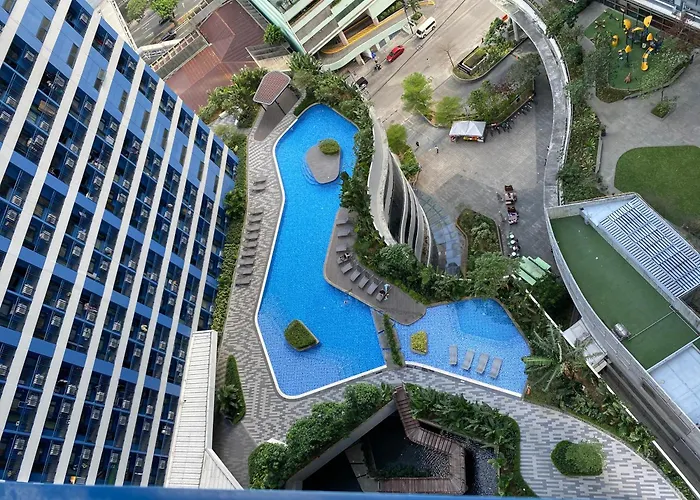 Luxury Urban Bliss-stylish 3 Bedroom 4room Makati Oasis In Air Apartment *
