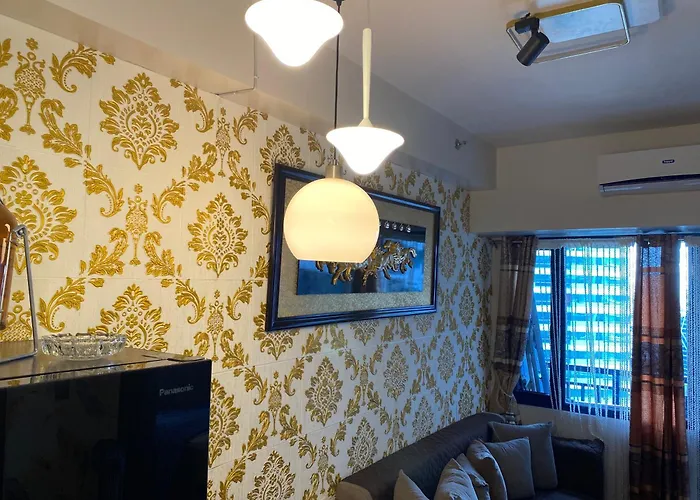 Luxury Urban Bliss-stylish 3 Bedroom 4room Makati Oasis In Air Apartment Manila
